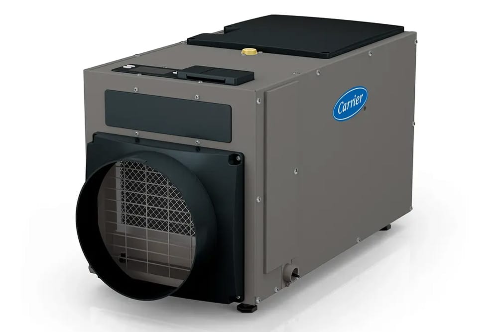 Carrier whole-home dehumidifier for improved indoor air quality
