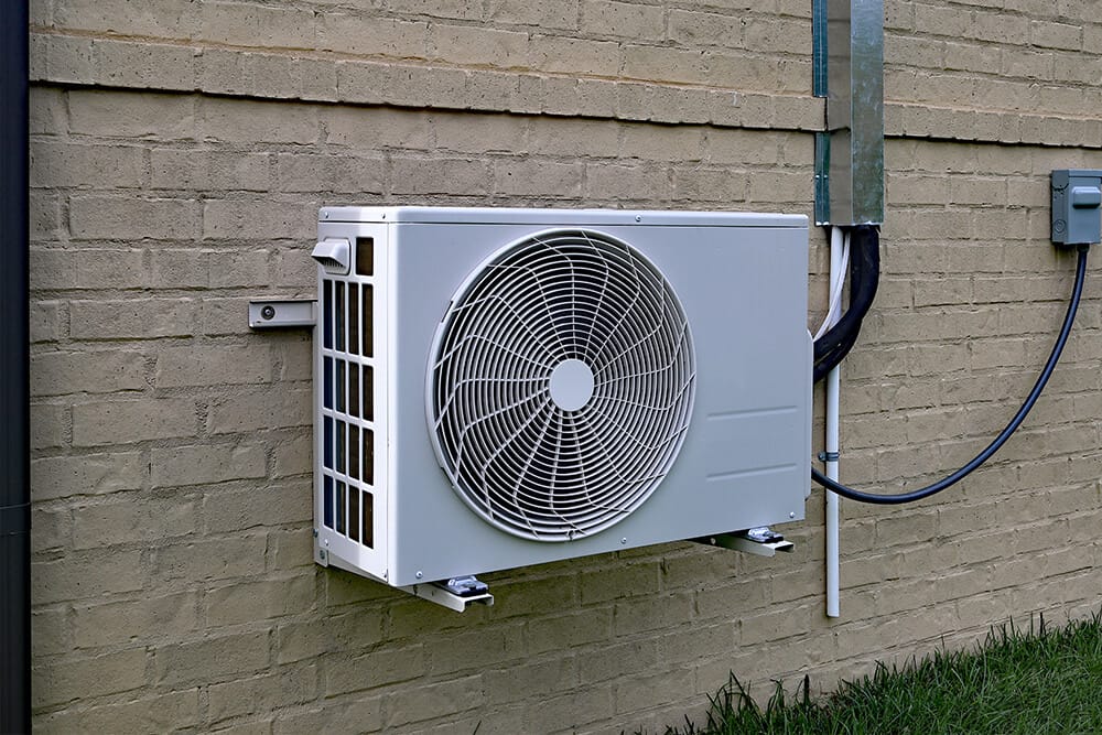 ductless mini split cooling and heating system