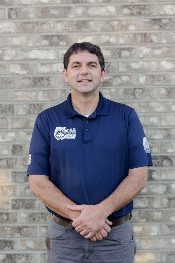 Nathan McGee, sales at KM Heating and Cooling