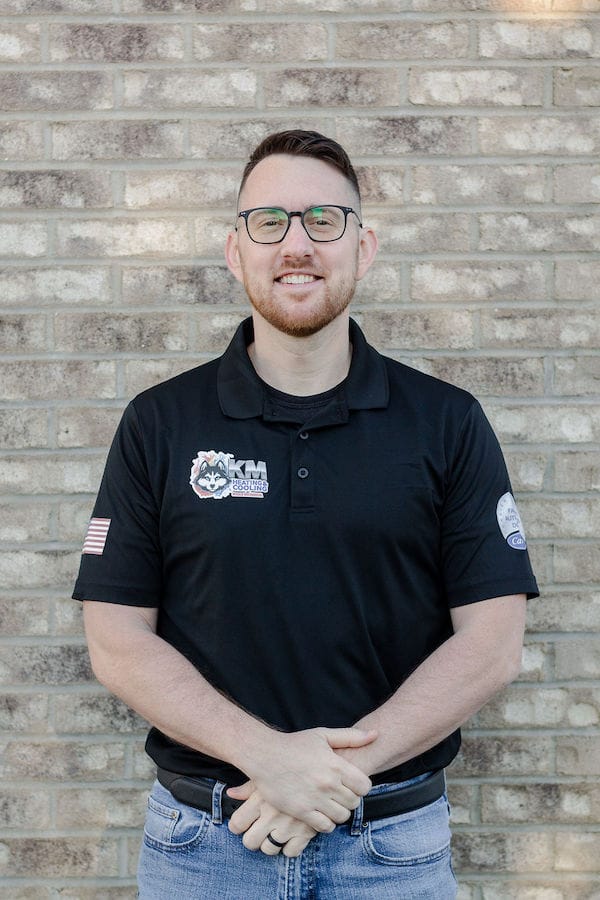 Andy Skupien, dispatcher for KM Heating and Cooling.