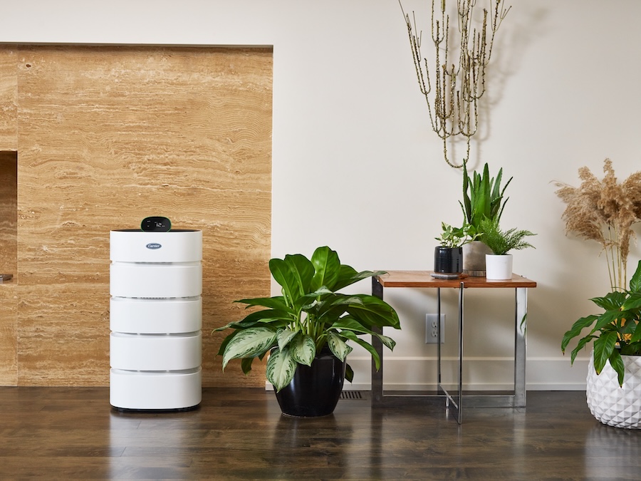 Air filtration system in home.